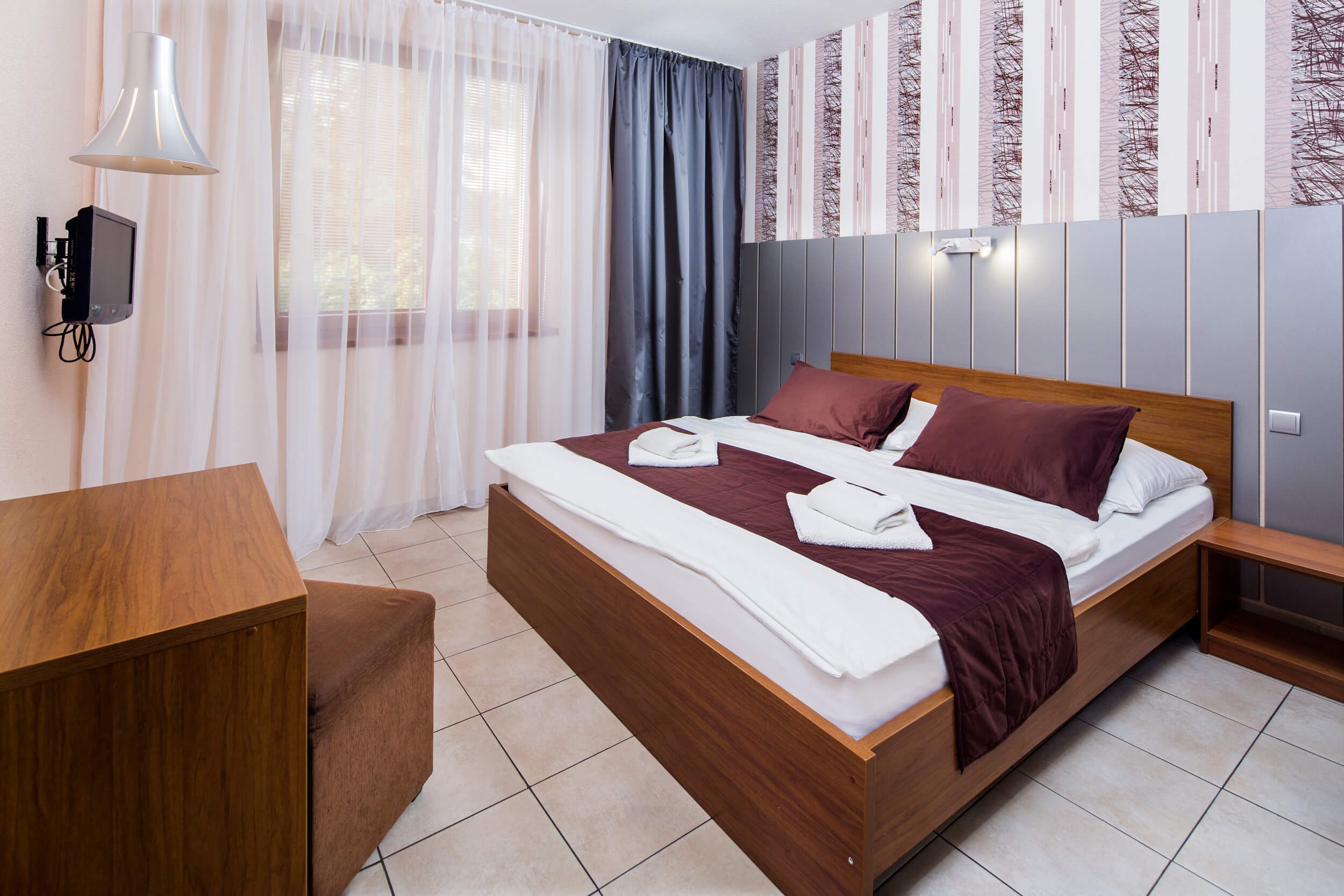 De-luxe apartmán s dvoma spálňami, terasou a západnou orientáciou